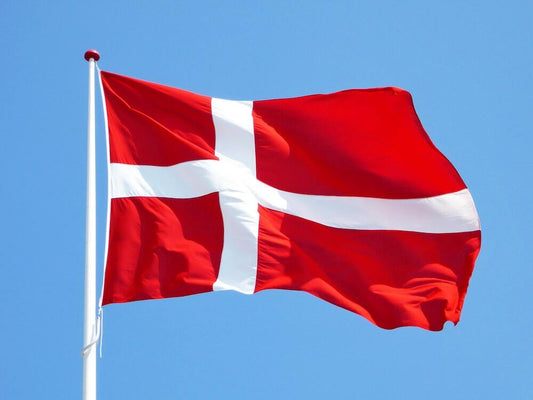 Large Denmark Flag Heavy Duty Outdoor Danish Dannebrog 90 X 150 CM - 3ft x 5ft - Homeware Discounts