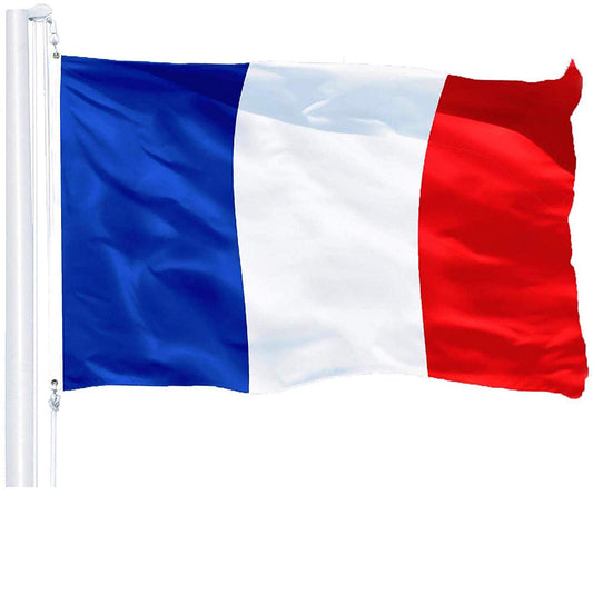 Large French France Flag Heavy Duty Outdoor 90 X 150 CM - 3ft x 5ft - Homeware Discounts