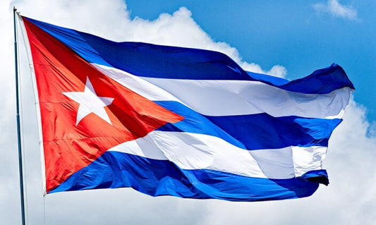 Large Cuba Cuban Flag Heavy Duty Outdoor 90 X 150 CM - 3ft x 5ft - Homeware Discounts