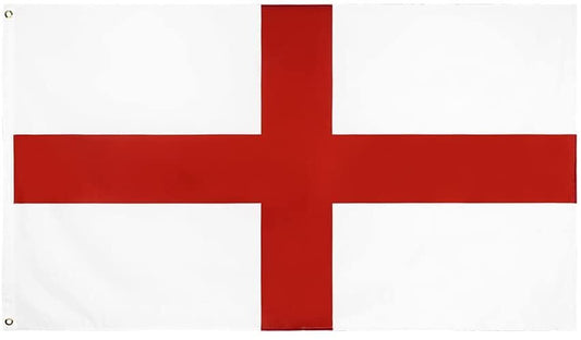 Large England Flag St Georges Cross Heavy Duty Outdoor 90 X 150 CM - Homeware Discounts