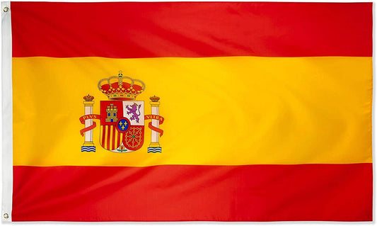 Large Spain Spanish Flag Heavy Duty Outdoor ES 90x150cm - 3x5ft - Homeware Discounts