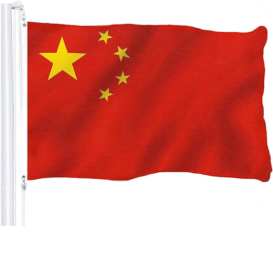 Large Chinese China Flag CN Heavy Duty Outdoor 90 X 150 CM - 3ft x 5ft - Homeware Discounts