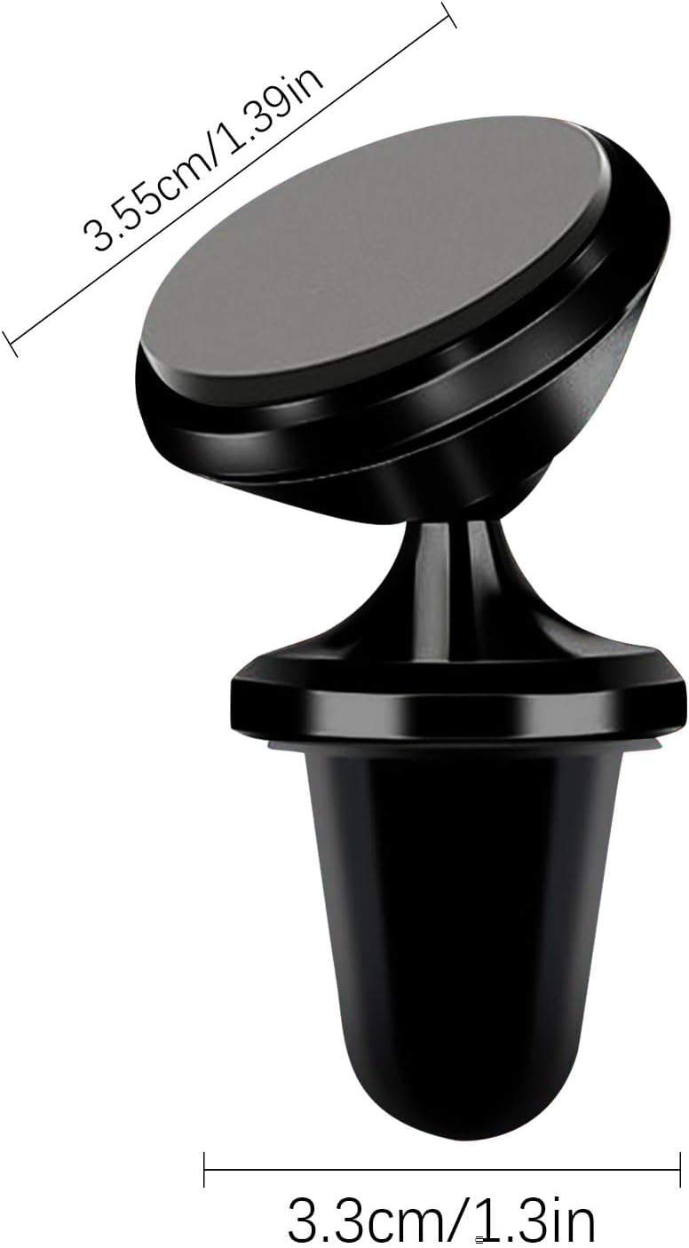 360 Degree Adjustable Magnetic Car Mount Universal Stick On Mount Dashboard Magnetic Phone Holder for Car Cell Phones
