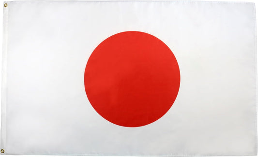 Large Japanese Japan Flag Heavy Duty Outdoor 90 X 150 CM - 3ft x 5ft
