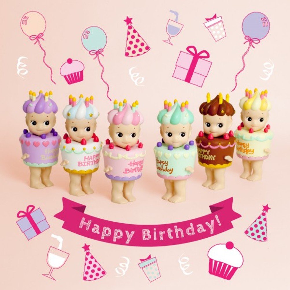 Sonny Angel Figure Happy Birthday Gift Theme - Homeware Discounts
