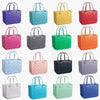 35cm Beach Bag Large Rubber Tote BagWaterproof Washable Open Women Croc Bag Hand Bag Beach Pool Yoga