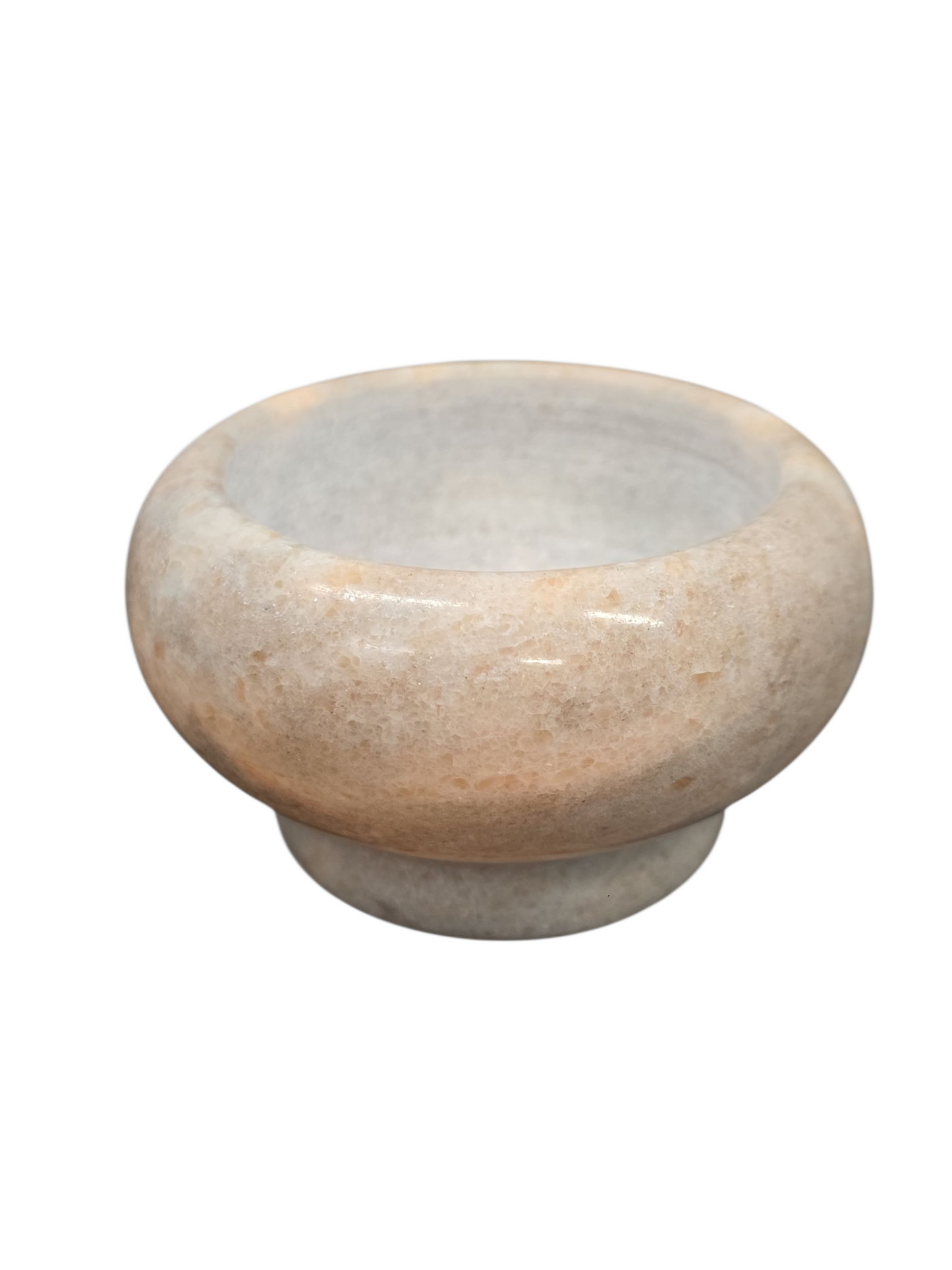 Small Heavy Duty Solid Granite Mortar & Pestle Set Unpolished Spice Grinder Grinding Bowl