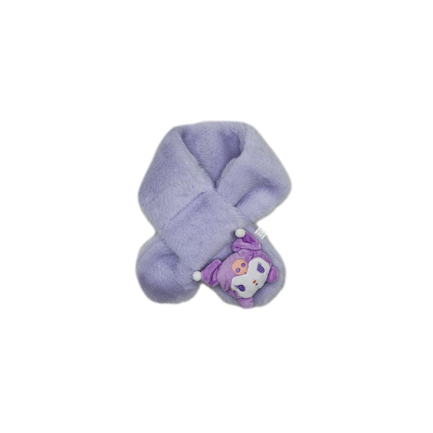 Hello Kitty Kids Scarfs - Kuromi Cinnamoroll My Melody Fluffy Furry Soft Plush Winter