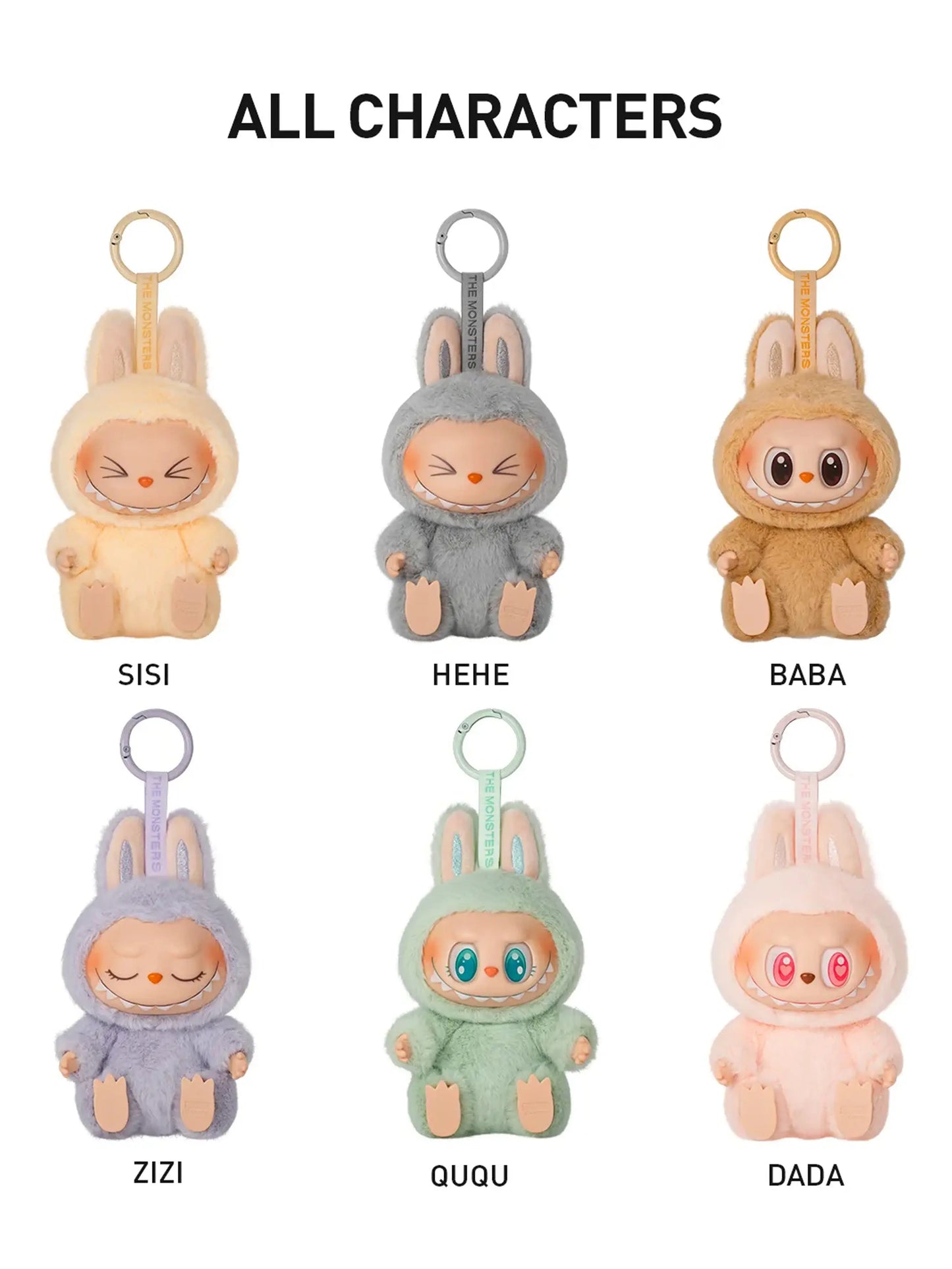 Labubu The Monsters Exciting Macaron Vinyl Plush Blind Box