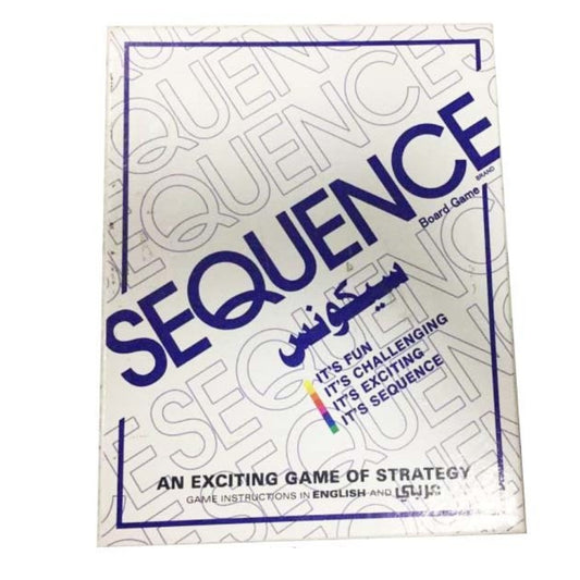 Sequence Board Game Fun Family Friendly Party Strategy - Homeware Discounts