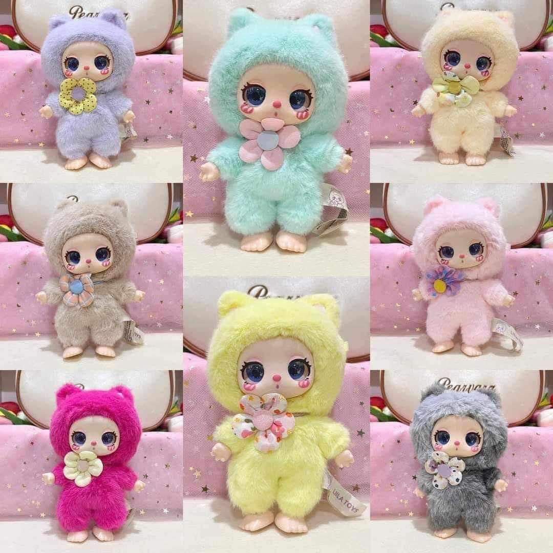 Liila Lucky Cat V1 Vinyl Plush Pendant Blind Box