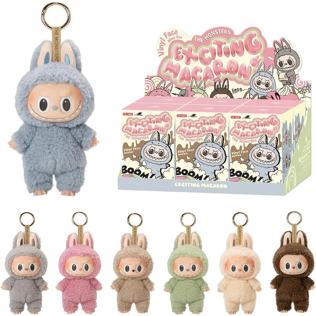 Labubu The Monsters Exciting Macaron Vinyl Plush Blind Box