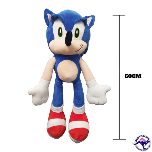 60CM Sonic The Hedgehog Plush Soft Toy - Homeware Discounts
