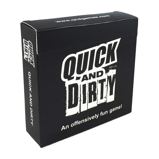 Quick And Dirty - An Offensively Fun Party Game - Homeware Discounts