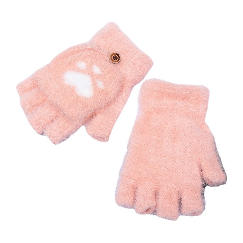 13cm Hello Kitty Kids Glove Winter Childrens Mittens Gloves - Homeware Discounts
