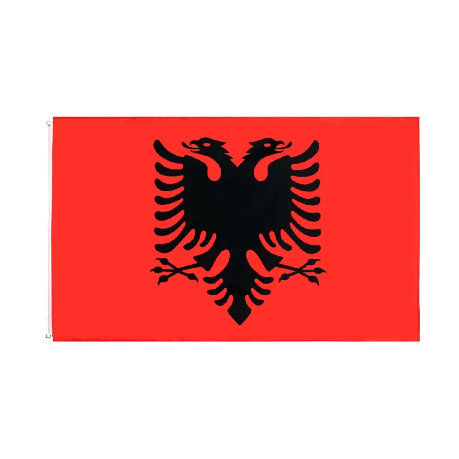 Large Albania Flag Albanian Heavy Duty Outdoor 90 X 150 CM - 3ft x 5ft - Homeware Discounts