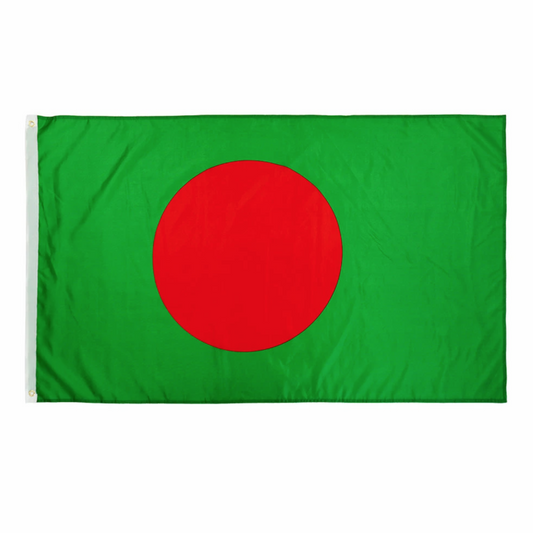 Large Bangladesh Flag Heavy Duty Outdoor Bangladeshi 90 X 150 CM - 3ft x 5ft - Homeware Discounts