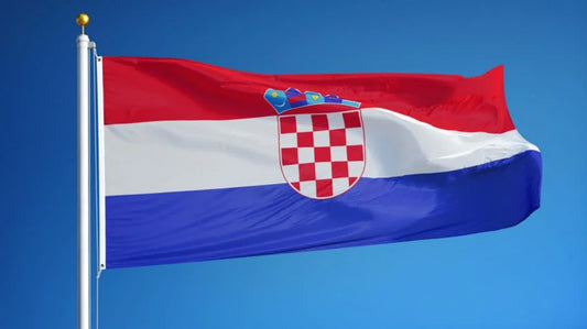 Large Croatia Croatian Flag Heavy Duty Outdoor 90 X 150 CM - 3ft x 5ft - Homeware Discounts