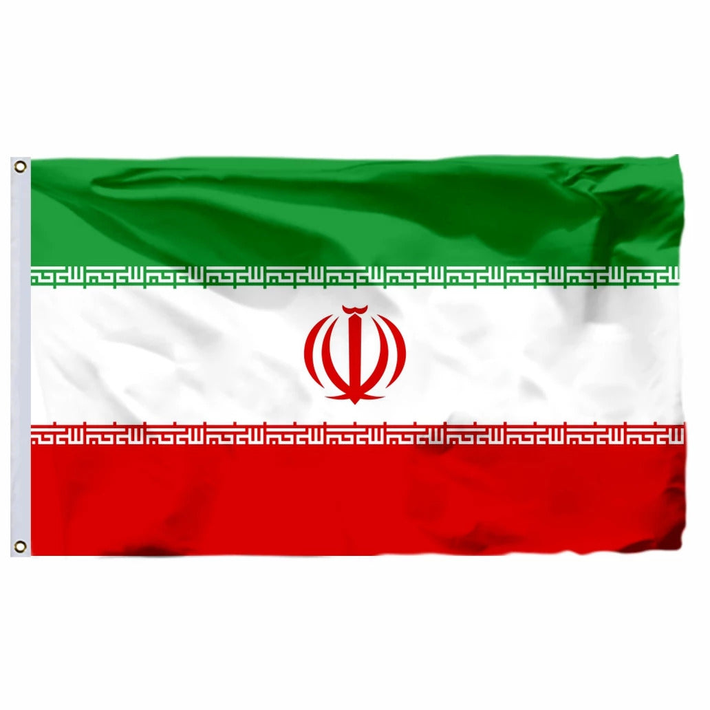 Large Iran Flag Heavy Duty Outdoor Iranian Parcham-e Irān 90 X 150 CM ...