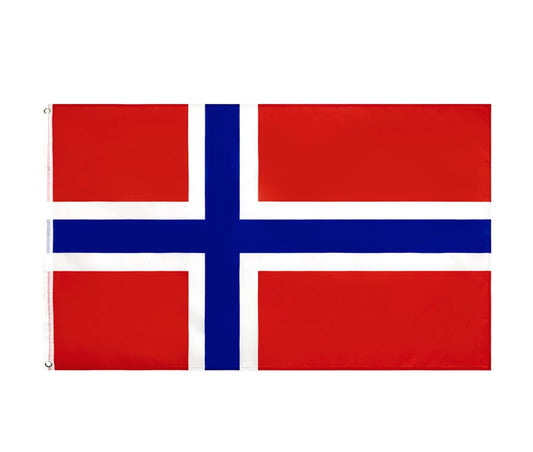Large Norway Norwegian Flag Heavy Duty Outdoor 90 X 150 CM - 3ft x 5ft - Homeware Discounts