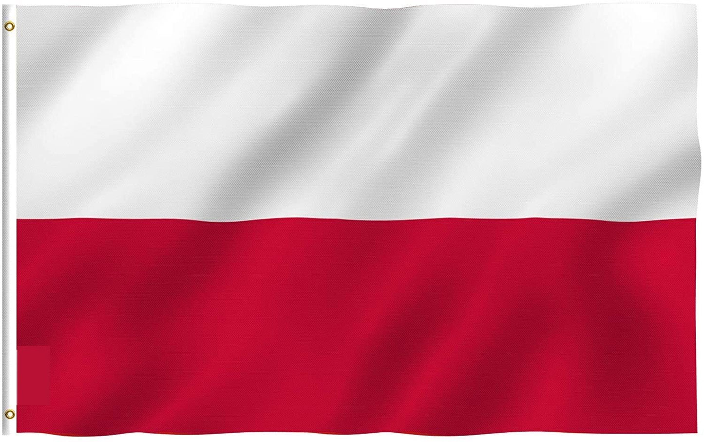 Large Poland Polish Flag Heavy Duty Outdoor 90 X 150 CM - 3ft x 5ft - Homeware Discounts