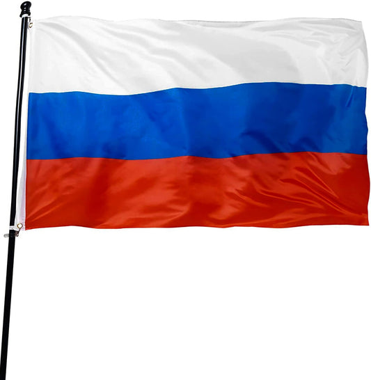 Large Russia Flag Heavy Duty Outdoor Russian 90 X 150 CM - 3ft x 5ft - Homeware Discounts