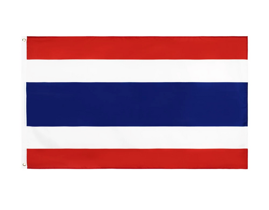 Large Thailand Thai Flag Heavy Duty Outdoor 90 X 150 CM - 3ft x 5ft - Homeware Discounts