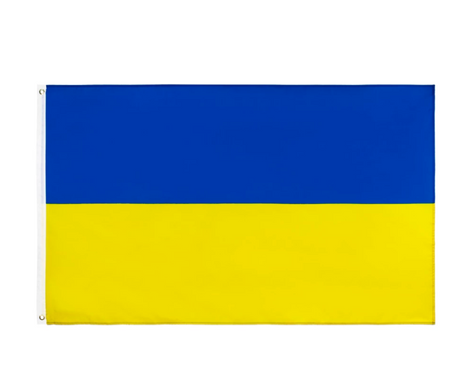 Large Ukraine Ukrainian Flag Heavy Duty Outdoor 90 X 150 CM - 3ft x 5ft - Homeware Discounts