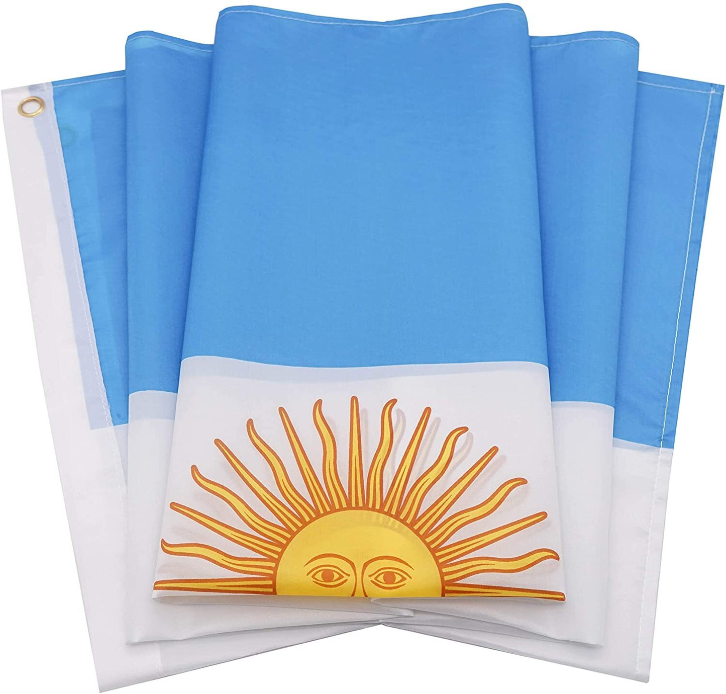 Large Argentina Argentinian Flag Heavy Duty Outdoor 90 X 150 CM - 3ft x 5ft - Homeware Discounts