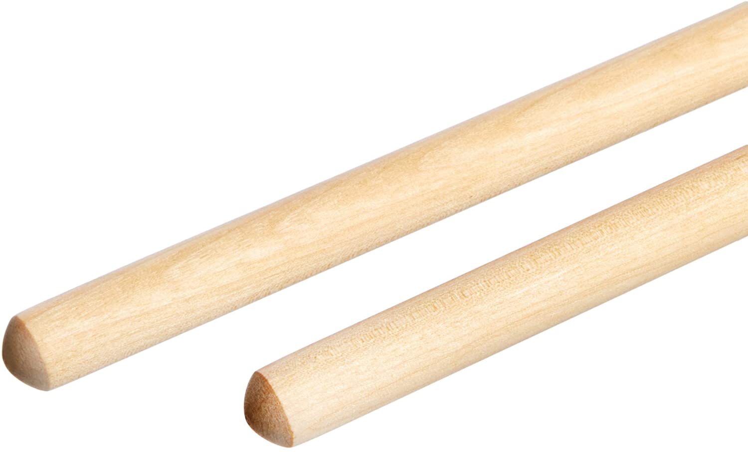 Pair 7A Maple Wood Drumsticks Lightweight Endearing Music Oval Tip Drum Sticks - Homeware Discounts