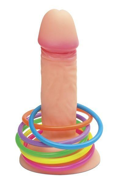 Pecker Toss Penis Ring Hens Night Party Game Dicky Willy Hoopla Dick Cock Fun - Homeware Discounts