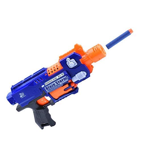 Blaze Storm Foam Bullet Blaster Manual Toy Gun Dual Gun Set 20 Safe Soft Foam Bullets - Homeware Discounts