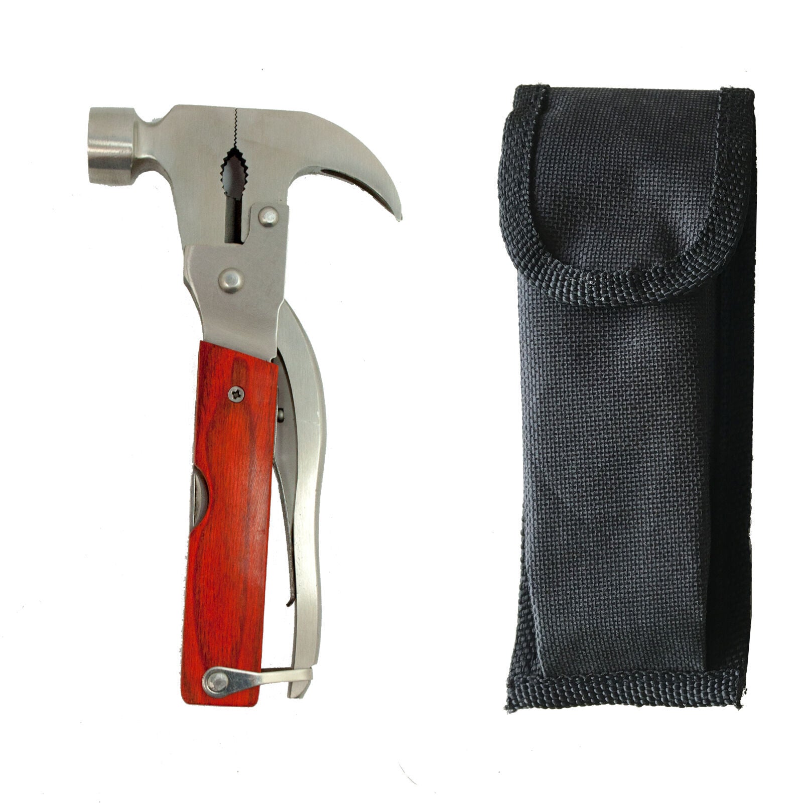 12 in 1 Multi Tool Hammer Survival Emergency Tool Outdoor Camping Gear Knife Swiss army Knife - Homeware Discounts