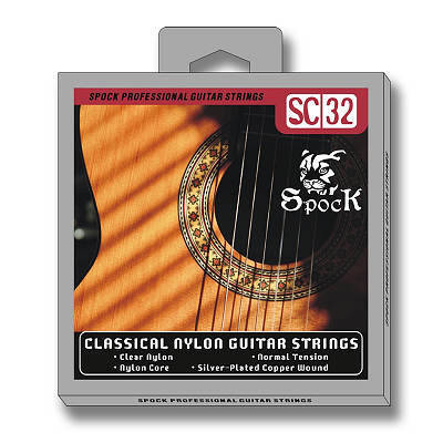 Guitar Strings Classical Nylon Acoustic Universal Premium 6 Pack Regular Light - Homeware Discounts