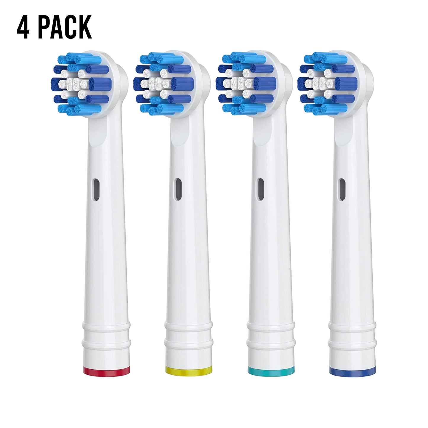 4/8/12/16/20/24 Replacement Toothbrush Heads 4 Pack for Oral B Electric Toothbrushes Precision Clean Oralb Braun Pro 1000 Sonic Clean Soft Sensitive Precision