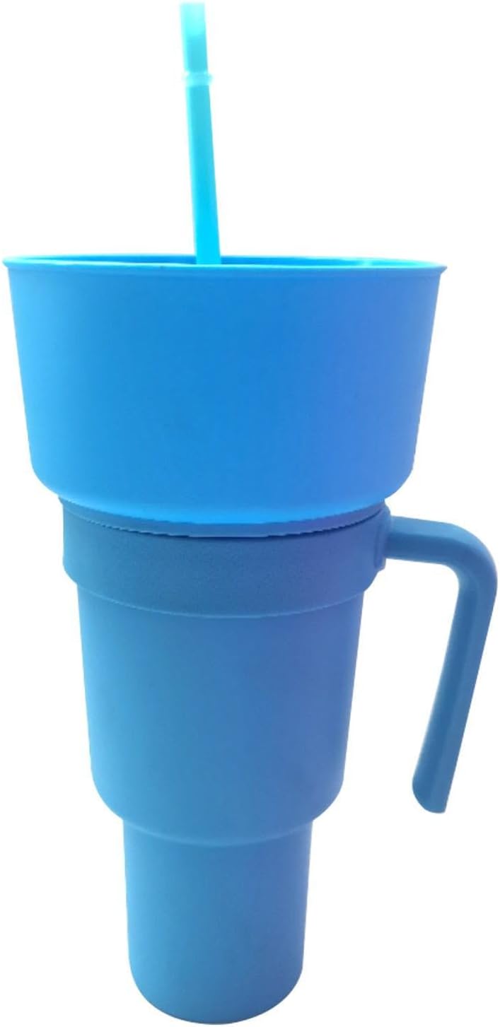 1L 32oz Reusable Cup Color Changing Stadium Tumbler Snack Bowl Cup Multifunctional Cup - Homeware Discounts