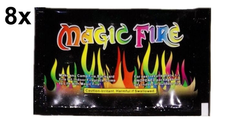 Magic Fire Colourful Fire Dust Changing Flames Campfire 25g - Homeware Discounts