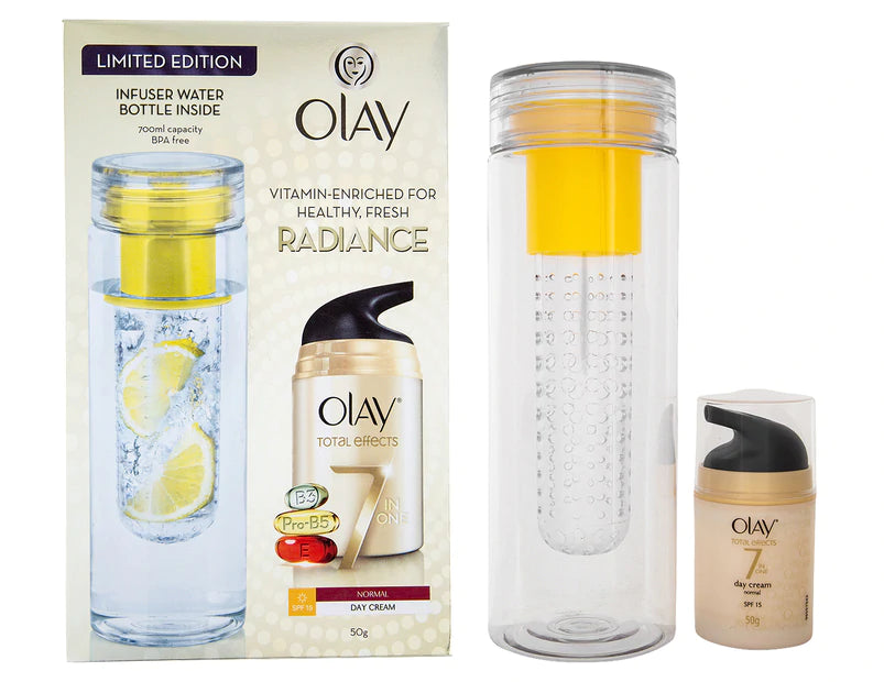 OLAY Radiance Limited Edition Olay Total Effects Day Cream 50g & Water Bottle Set - Homeware Discounts