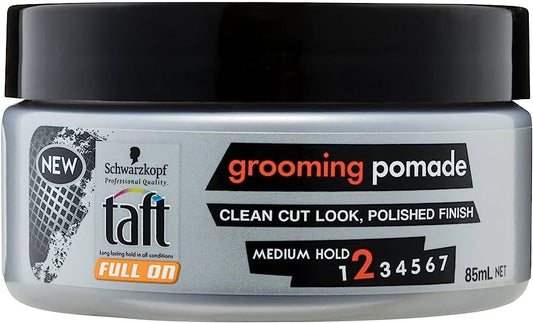 Schwarzkopf Taft Full On Grooming Pomade 85mL Hair Styling - Homeware Discounts