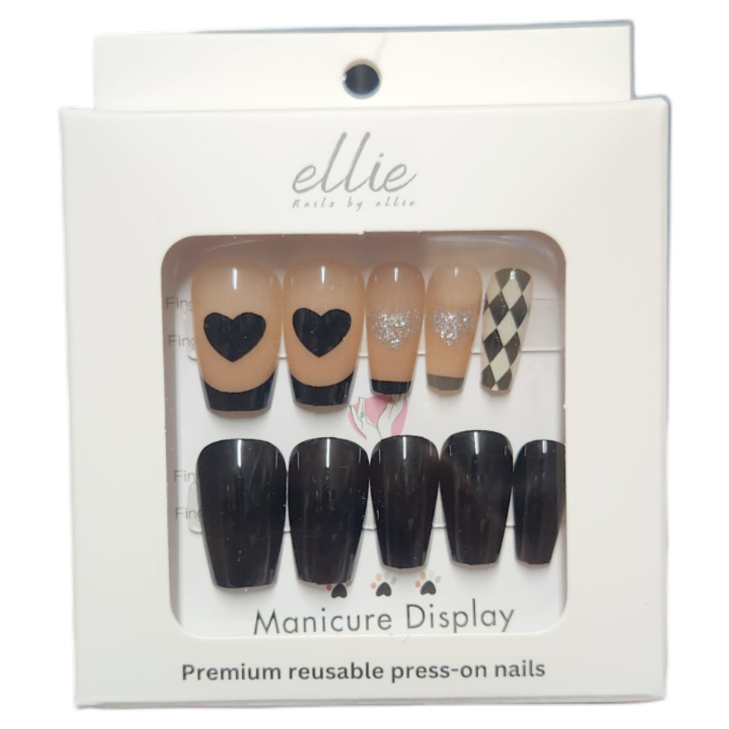 Premium Handmade Reusable Press-On Nails - Homeware Discounts