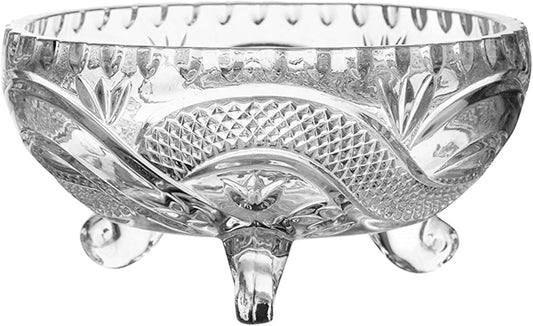 Crystal-Clear Deli Glassware Sugar Bowls/ Trifle / Dessert / Fruit Bowl & Serving Bowls Set of 7