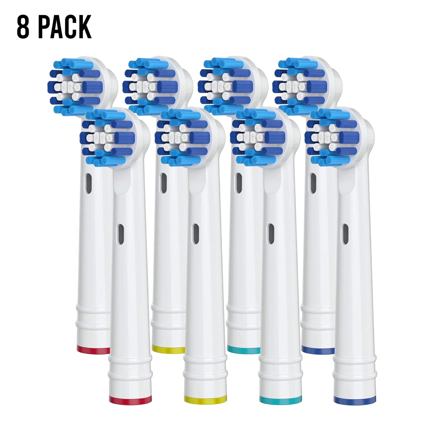 4/8/12/16/20/24 Replacement Toothbrush Heads 4 Pack for Oral B Electric Toothbrushes Precision Clean Oralb Braun Pro 1000 Sonic Clean Soft Sensitive Precision