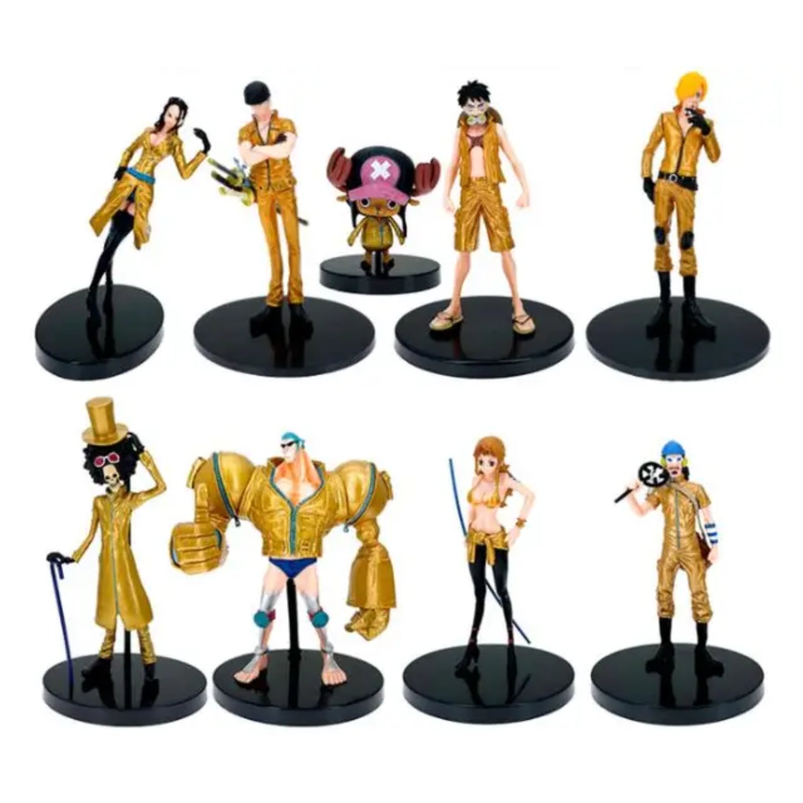 18cm Anime One Piece Gold Grandline Men Characters Luffy Figure Collection Toys - Homeware Discounts