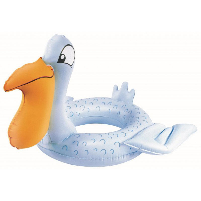 Bestway Kids Animal Shaped Bear Moose Swim Ring Inflatable Swim Rings Durable - Homeware Discounts
