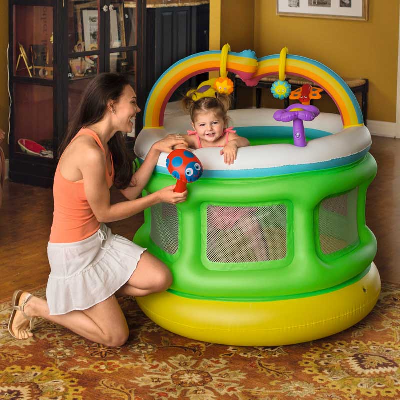 1mx1m Baby Playpen Inflatable Bounce Castle Play mat - Homeware Discounts