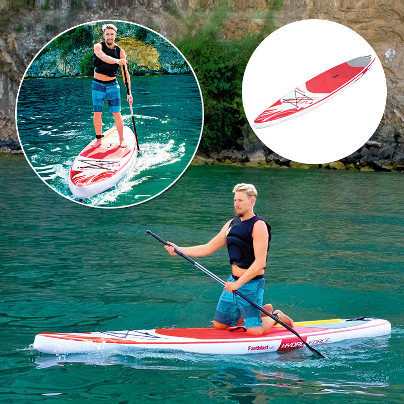 Bestway 3.81m Pro Fastblaster Tech SUP Inflatable Stand Up Paddle Board - Homeware Discounts