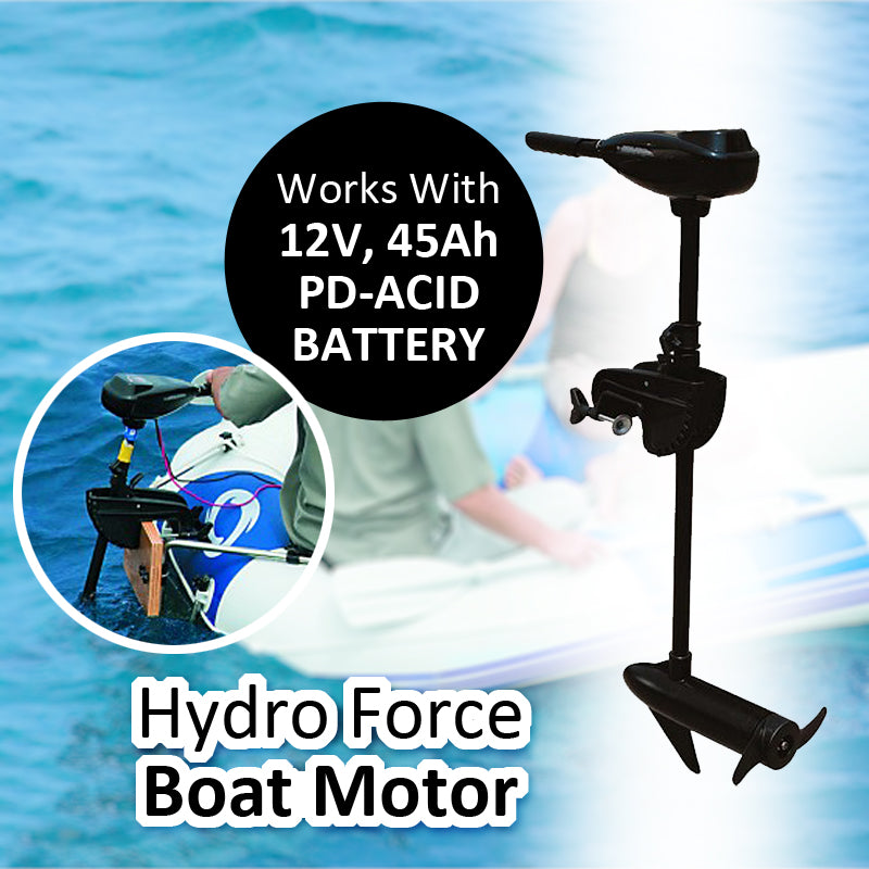 Bestway 624W Hydro Force Boat Motor Boat Engine mall Fishing Boat Motors Heavy Duty Universal Outboard - Homeware Discounts