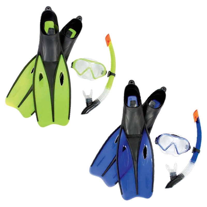 Bestway Hydro-Pro Dream Adult Dive Mask Snorkel and Fins Set - Homeware Discounts