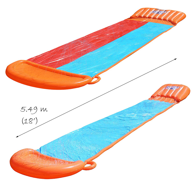 Bestway H2O GO! Single/Double Water Game Slider Splash Slide Water slide Slip And Slide - Homeware Discounts