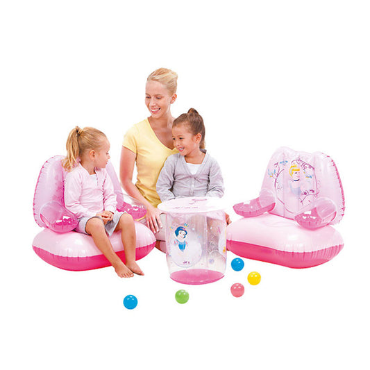 Bestway Princess Inflatable Kids Chair play Set - Homeware Discounts
